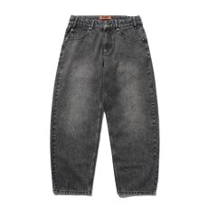 画像1: Butter Goods Drummer Baggy Denim Jeans - Black (1)
