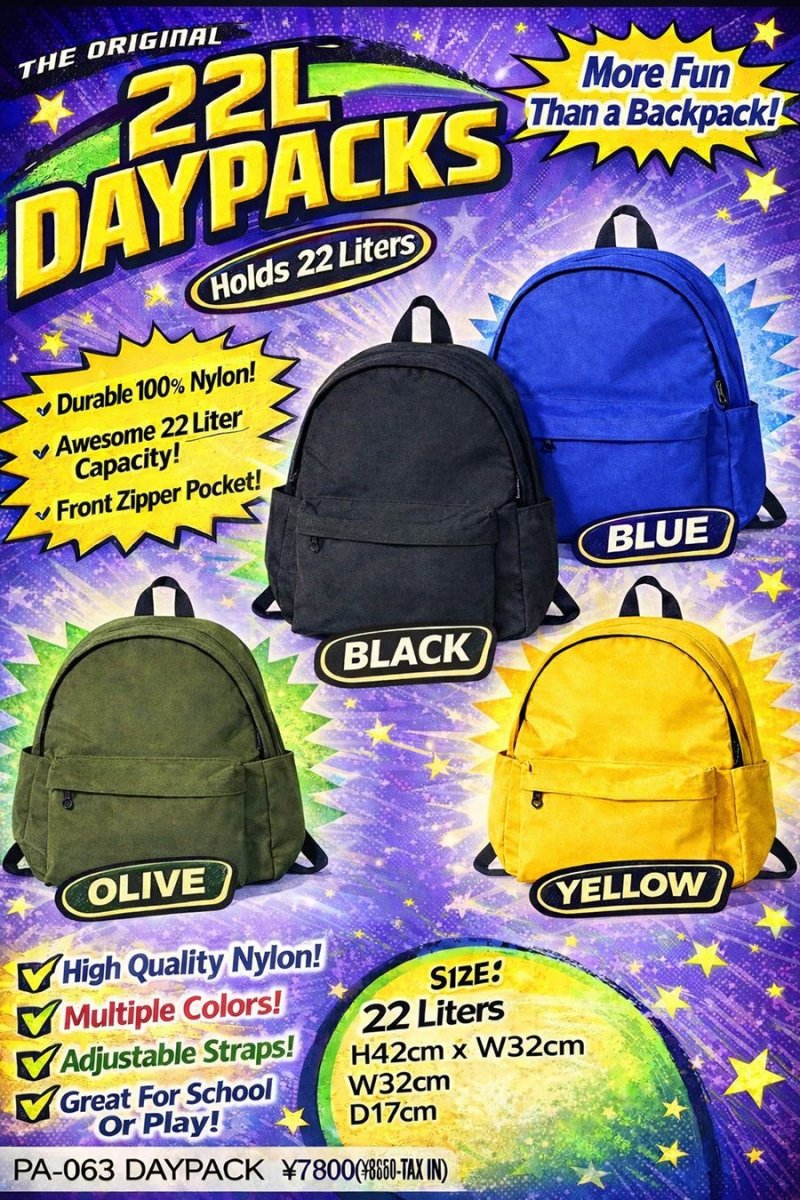 画像5: PACKING 22L Daypack - Yellow (5)