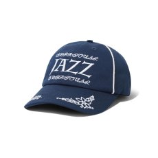 画像1: Butter Goods Spiritual Logo 6 Panel Cap - Navy (1)