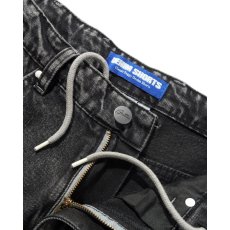 画像3: Butter Goods Drummer Baggy Denim Shorts - Black (3)