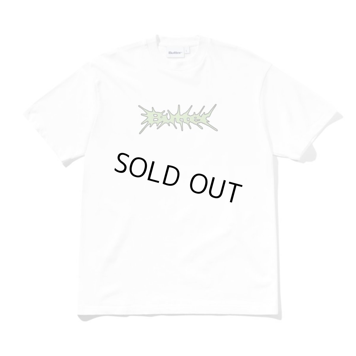 画像1: Butter Goods Nail Logo Tee - White (1)