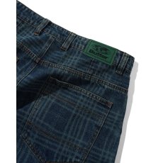 画像4: Butter Goods Burn Wide Cut Denim Jeans - Plaid (4)