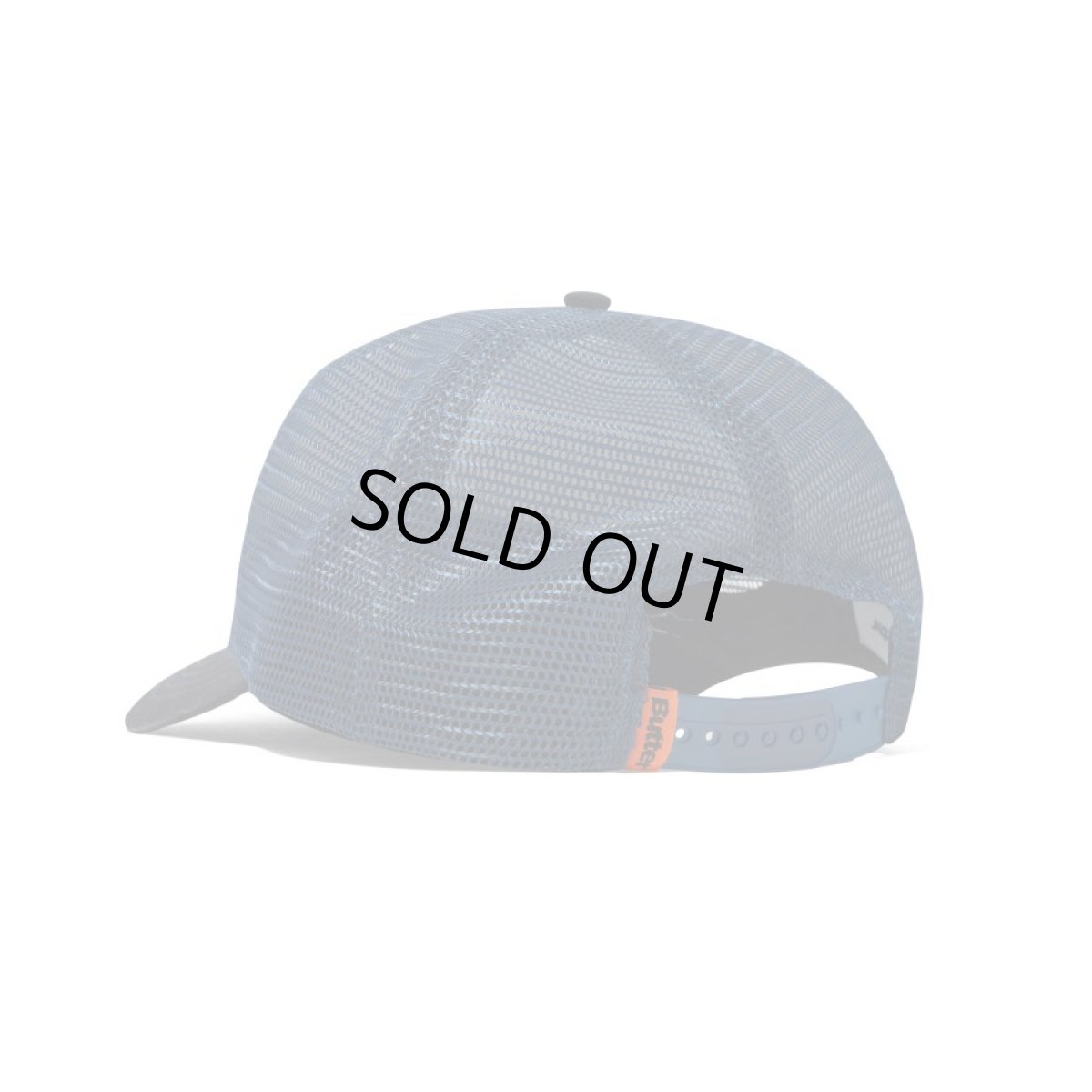 画像2: Butter Goods Drummer Trucker Cap - BlackｘNavy (2)