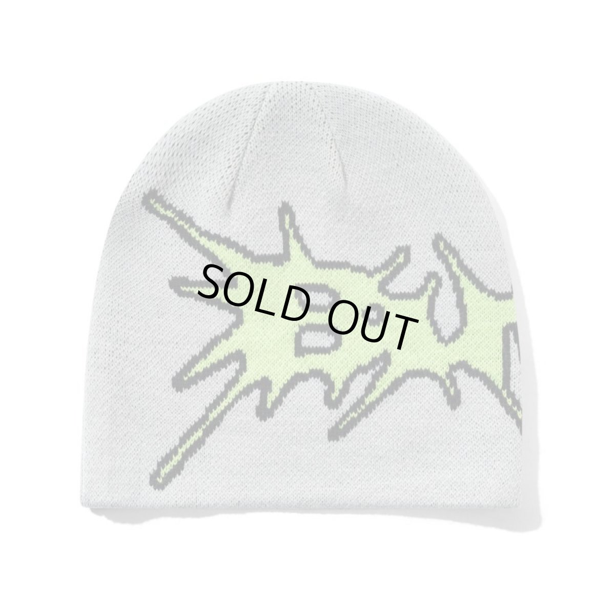 画像1: Butter Goods Nail Skully Beanie - Grey (1)