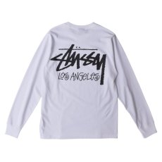画像1: Stussy Chapter L/S Tee "Los Angeles" - White (1)
