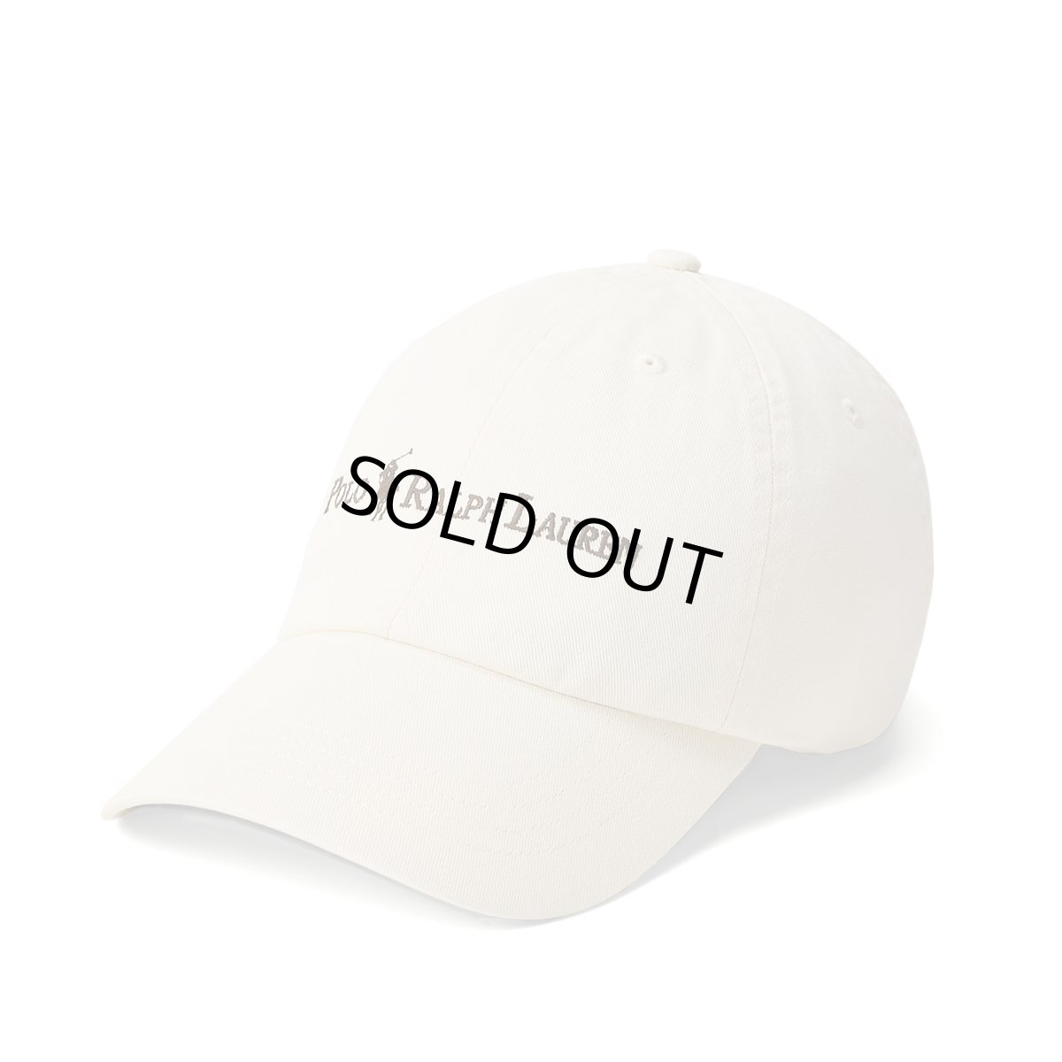 画像1: Polo Ralph Lauren Cotton Twill Ball Cap - Guide Cream (1)