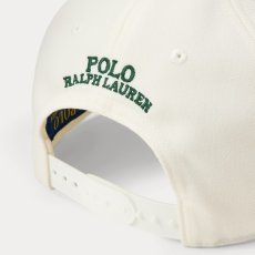 画像3: Polo Ralph Lauren High-Crown Twill Ball Cap - Paper White/new Forest (3)