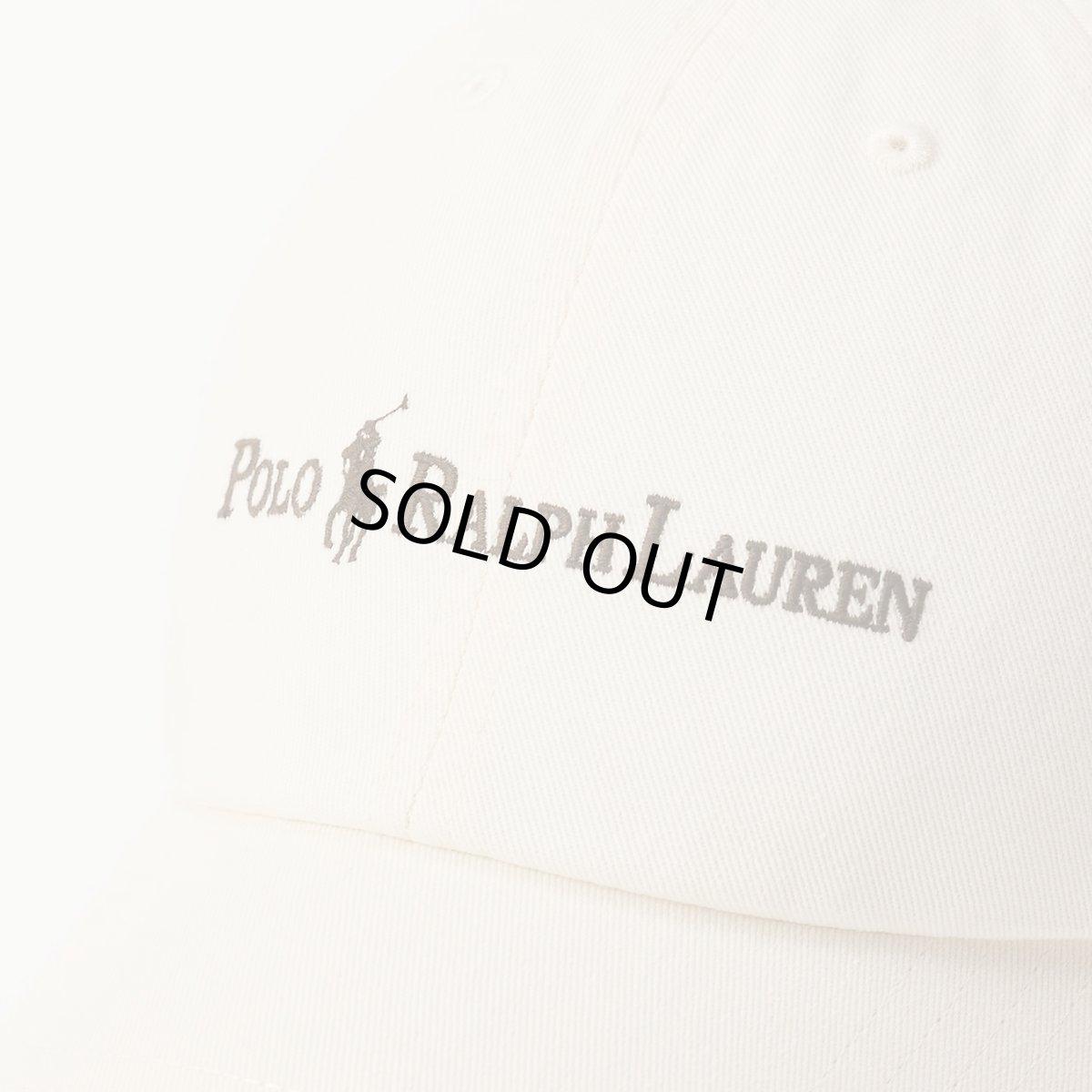 画像2: Polo Ralph Lauren Cotton Twill Ball Cap - Guide Cream (2)
