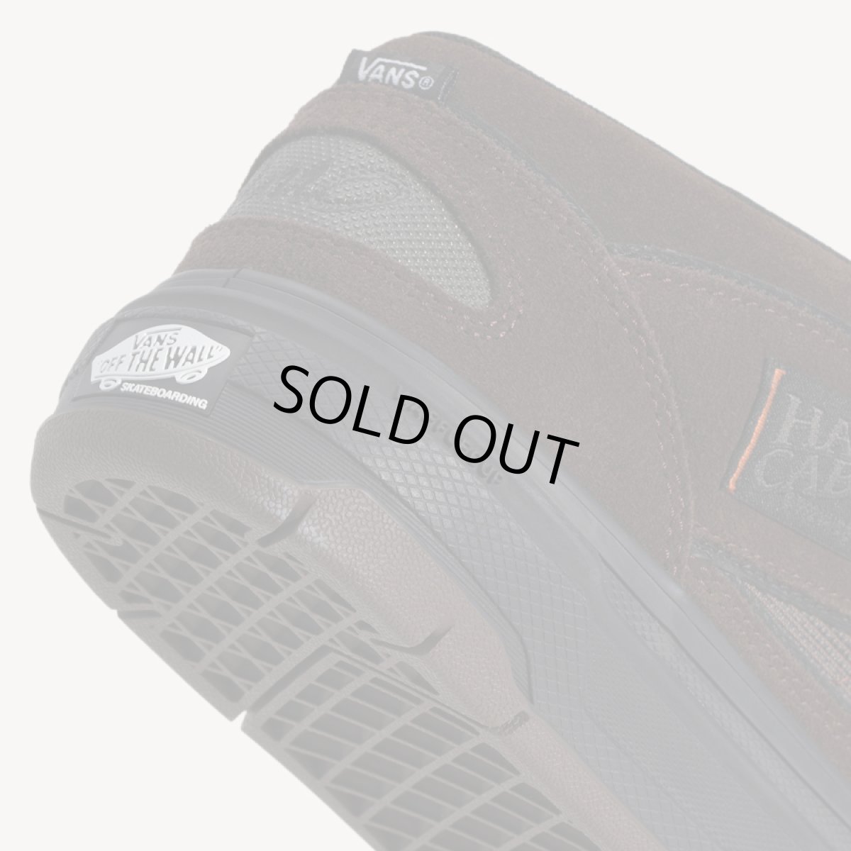 画像5: Vans Skate Half Cab Wafflecup - BrownｘBlack / ヴァンズ スケート ハーフキャブ (5)