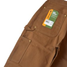 画像8: Carhartt USA B01 Double Front Work Dungaree - Brown (8)