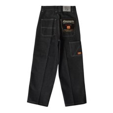 画像2: FB County Old School Carpenter Denim Pants - Black (2)