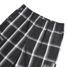画像3: Shaka Wear 5.6oz Plaid Shorts - Black (3)