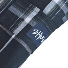 画像4: Shaka Wear 5.6oz Plaid Shorts - Navy (4)