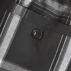 画像5: Shaka Wear 5.6oz Plaid Shorts - Black (5)
