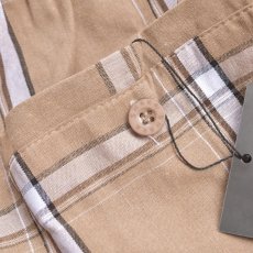 画像4: Shaka Wear 5.6oz Plaid Shorts - Khaki (4)
