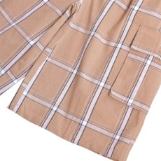 画像6: Shaka Wear 5.6oz Plaid Shorts - Khaki (6)