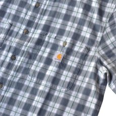 画像3: Carhartt USA Relaxed Fit Bozeman S/S Plaid Shirts - EC2 #10727 (3)