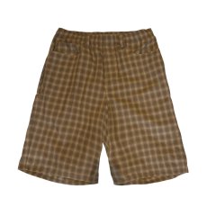 画像1: BAGGY SPORTS BA-005 Check Shorts - Yellow (1)