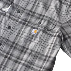 画像3: Carhartt USA Loose Fit Fort S/S Plaid Shirts - 076 #107273 (3)