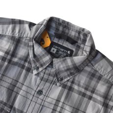 画像2: Carhartt USA Loose Fit Fort S/S Plaid Shirts - 076 #107273 (2)