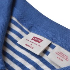 画像3: Levis Boxy Polo Sone Stripe - Sunshine Blue (3)