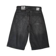 画像2: Homeboy X-tra Desperados Denim Shorts - Black (2)