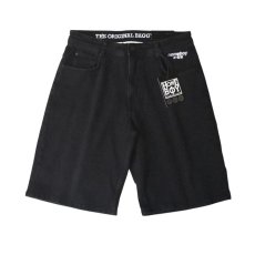 画像1: Homeboy X-tra Monster Denim Shorts - Washed Black (1)
