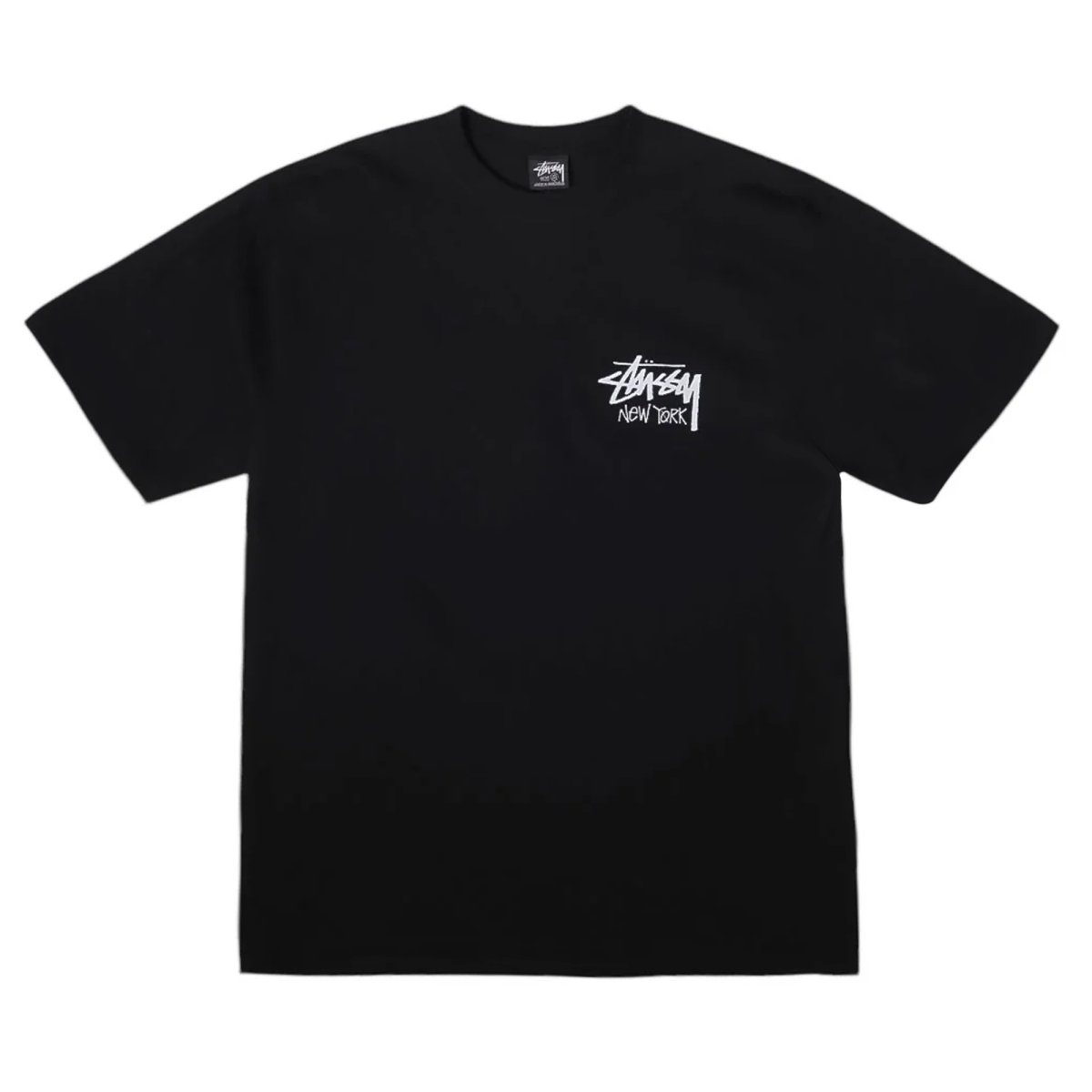 画像2: Stussy Stock "New York" S/S Tee - Black (2)