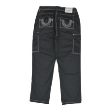 画像1: True Religion Cargo SN Pants EMB HS Outline - Jet Black (1)