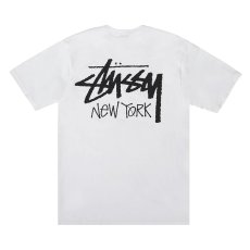 画像1: Stussy Stock "New York" S/S Tee - White (1)