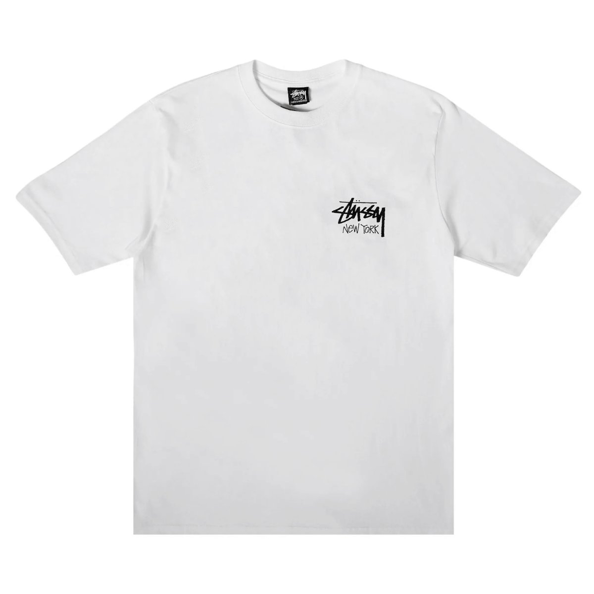 画像2: Stussy Stock "New York" S/S Tee - White (2)