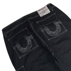 画像3: True Religion Cargo SN Pants EMB HS Outline - Jet Black (3)