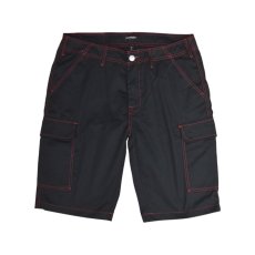 画像1: True Religion CSTM Cargo Shots - Jet Black / Red (1)