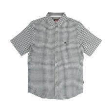 画像1: Quicksilver S/S Check Shirts - Green (1)