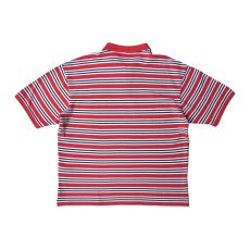 画像2: Levis Boxy S/S Polo Shirts - Red Stripe (2)