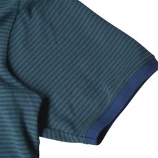 画像6: Levis Boxy S/S Polo Shirts - Green Stripe (6)