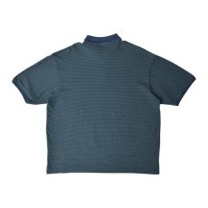 画像2: Levis Boxy S/S Polo Shirts - Green Stripe (2)