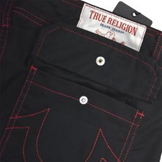 画像3: True Religion CSTM Cargo Shots - Jet Black / Red (3)