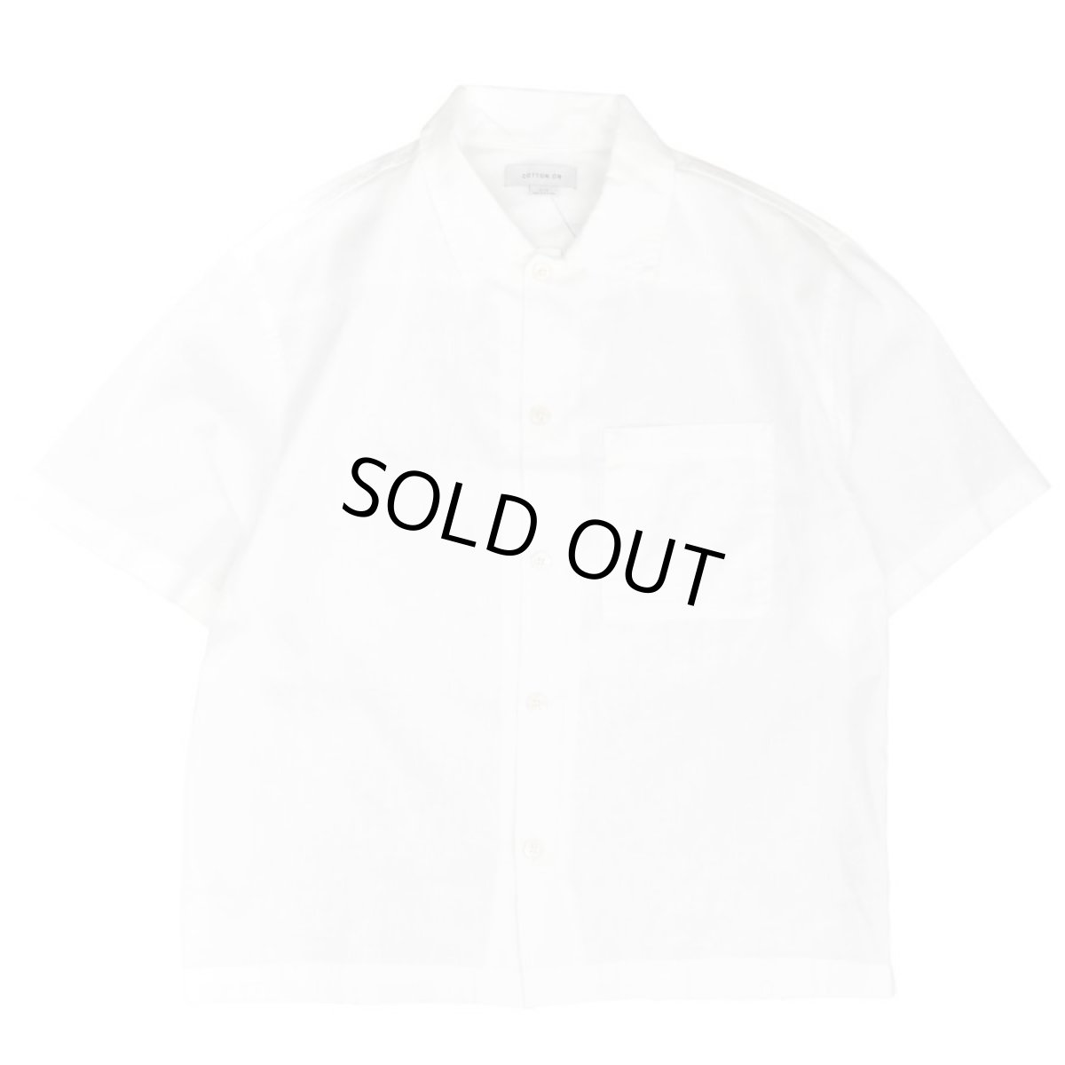 画像1: Cotton On Eli Linen Blend S/S Shirt - White (1)