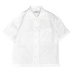 画像1: Cotton On Eli Linen Blend S/S Shirt - White (1)