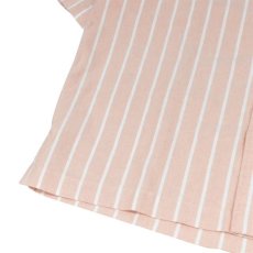 画像3: Urban Outfitters S/S Oxford Stripe Shirt - Salmon PinkｘWhite (3)