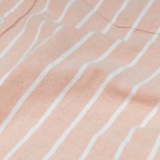 画像4: Urban Outfitters S/S Oxford Stripe Shirt - Salmon PinkｘWhite (4)