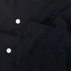 画像3: Cotton On Eli Linen Blend S/S Shirt - Black (3)