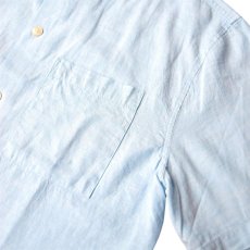 画像4: Cotton On Eli Linen Blend S/S Shirt - Blue (4)