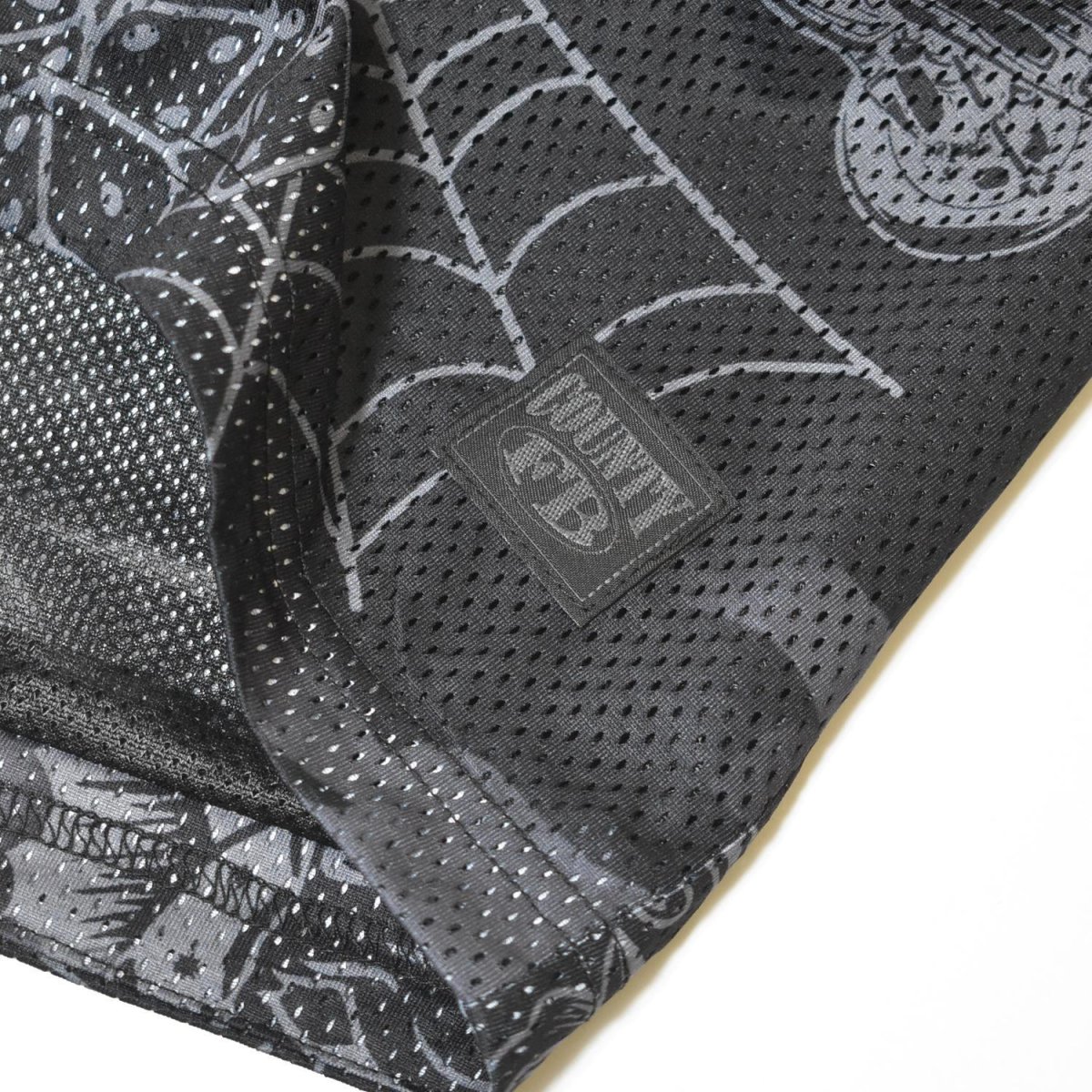 画像8: FB County Graffiti Mesh Shorts - Black (8)
