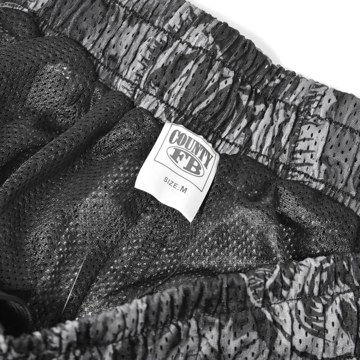 画像4: FB County Graffiti Mesh Shorts - Black (4)