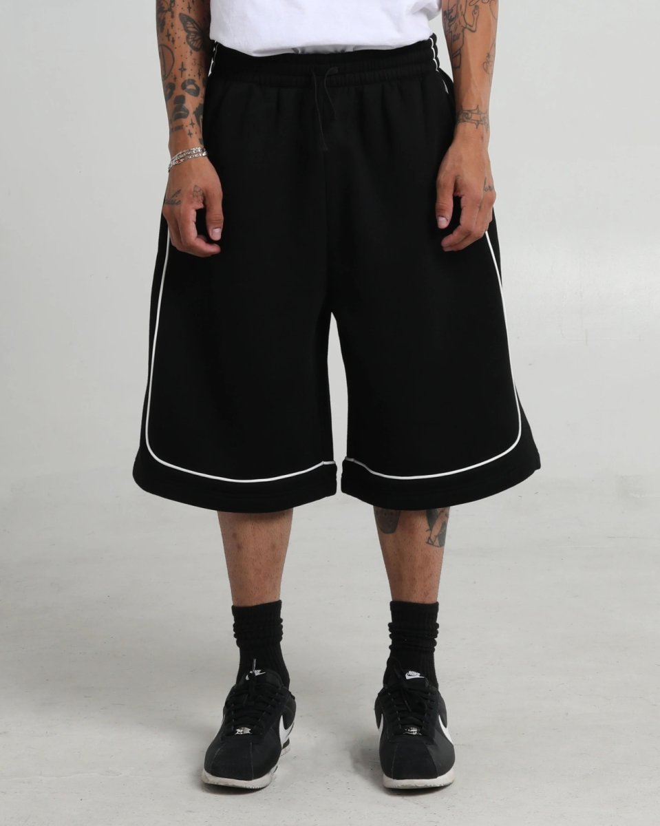 画像6: Shaka Wear Baggy Fleece Basketball Shorts - Black / シャカウェア バギーフリース バスケットボール ショーツ (6)