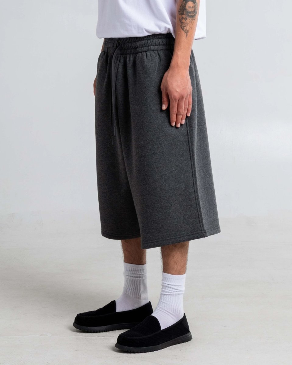 画像7: Shaka Wear Baggy Fleece Shorts - Charcoal Grey / シャカウェア バギー フリースショーツ (7)