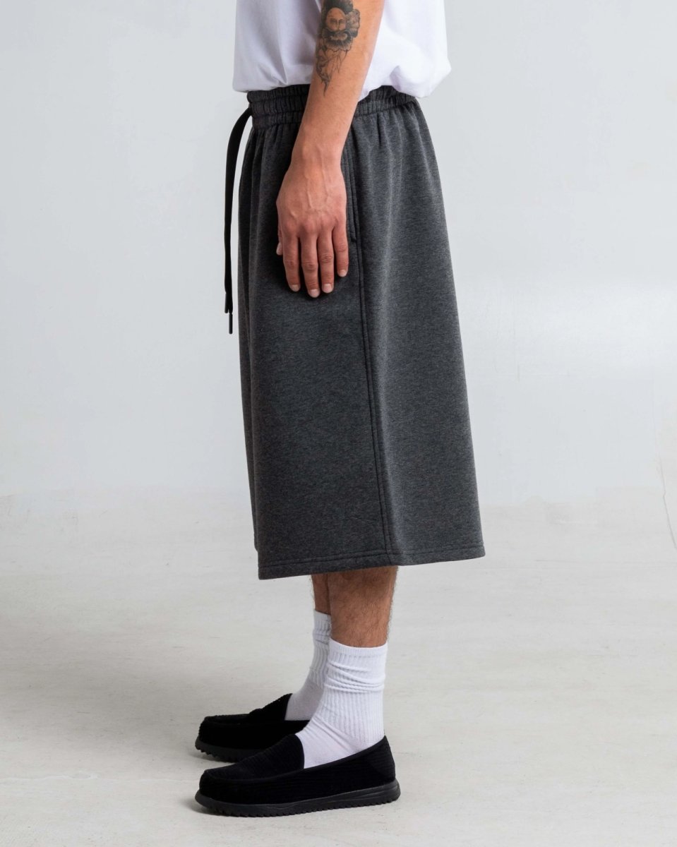 画像8: Shaka Wear Baggy Fleece Shorts - Charcoal Grey / シャカウェア バギー フリースショーツ (8)