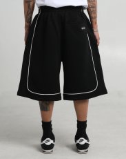 画像9: Shaka Wear Baggy Fleece Basketball Shorts - Black / シャカウェア バギーフリース バスケットボール ショーツ (9)